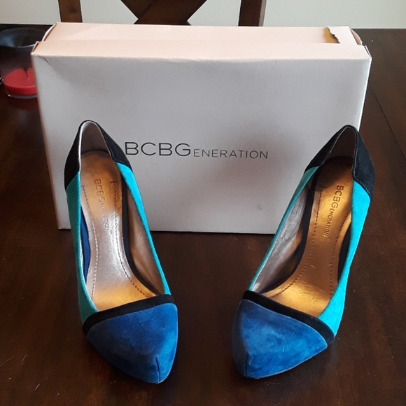 BCBG Generation Color Block Heels - Picture 7 of 7